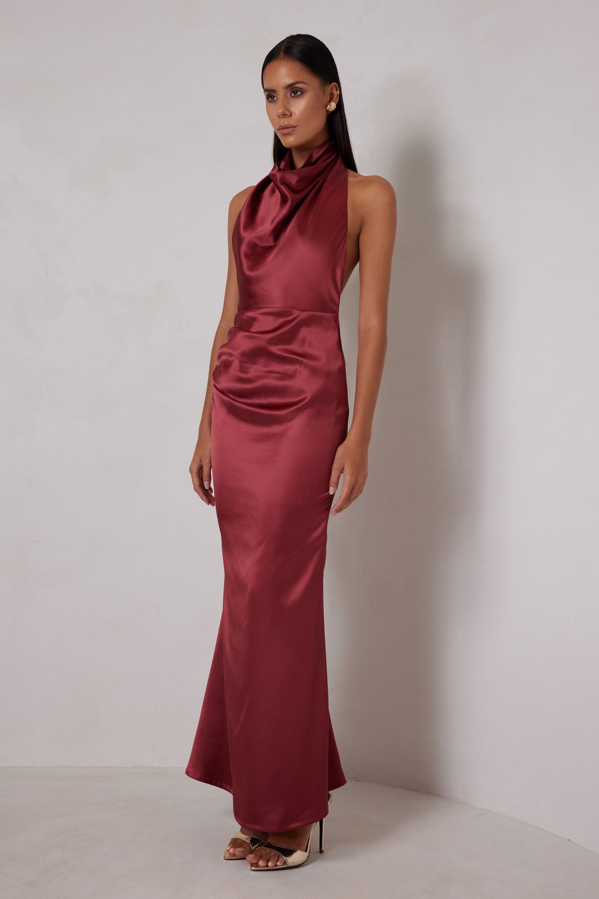 Yvette Dress - Rust
