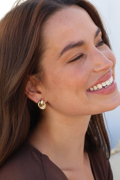 Zana Earrings - Gold