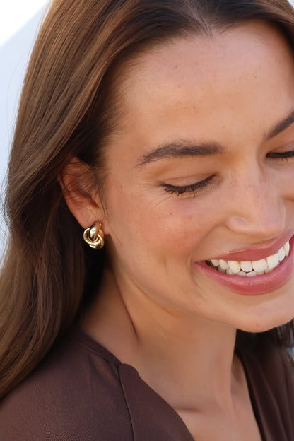Zana Earrings - Gold