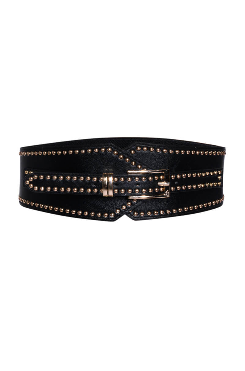 AINT IT FUN STUDDED WAIST BELT