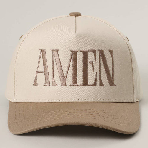 AMEN Embroidery Two-Tone Trucker Hat