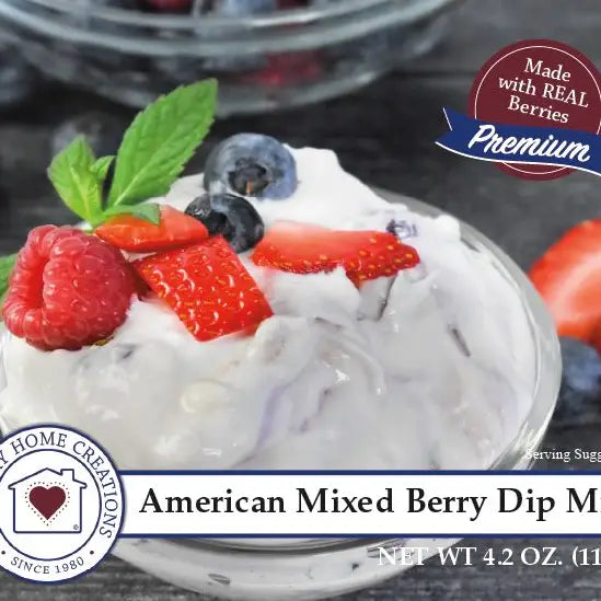 American Mixed Berry Dip Mix