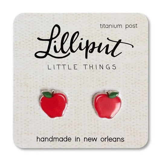 Apple Earrings - Potpourri Gift Shop