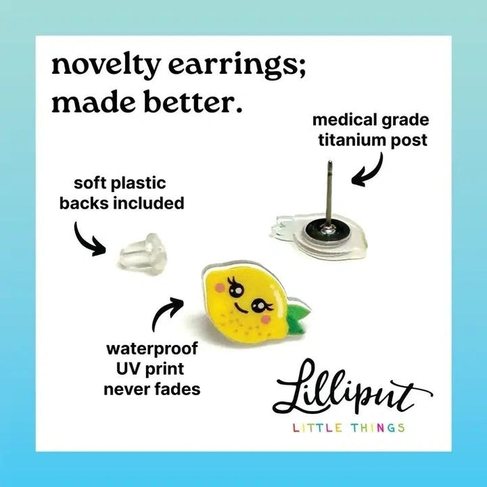 Apple Earrings - Potpourri Gift Shop