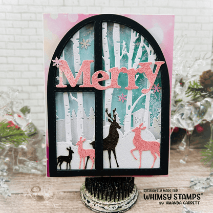 Forest Majesty Die Set - Whimsy Stamps