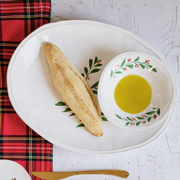 Aria Holiday Oval Platter