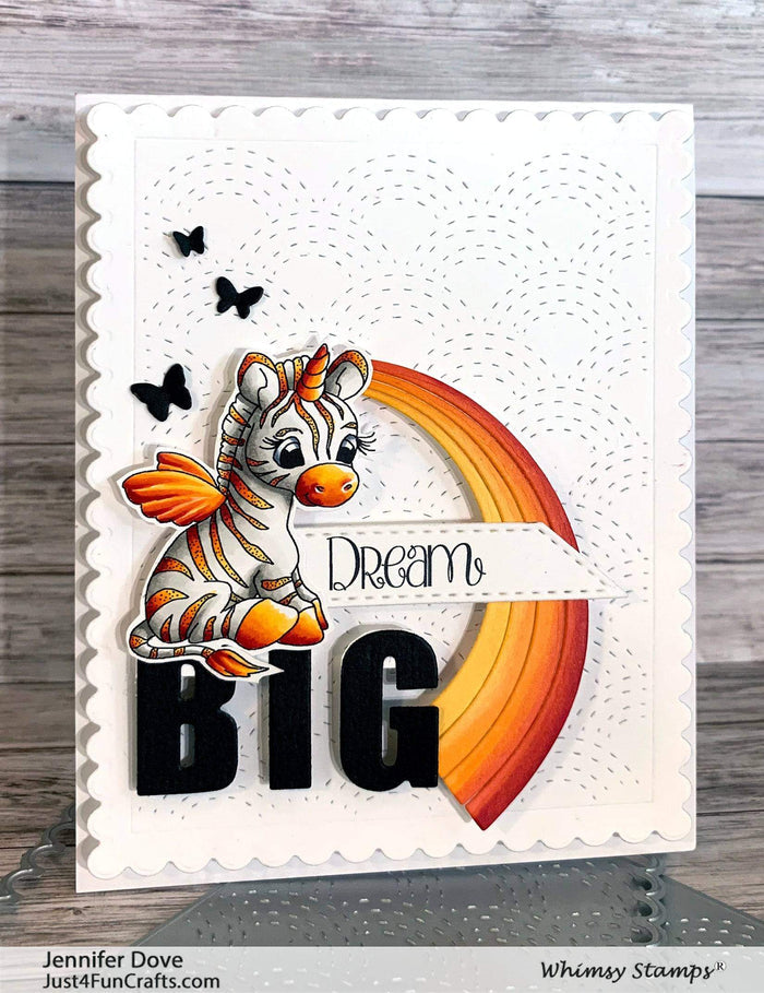 Array of Rainbows Die Set - Whimsy Stamps