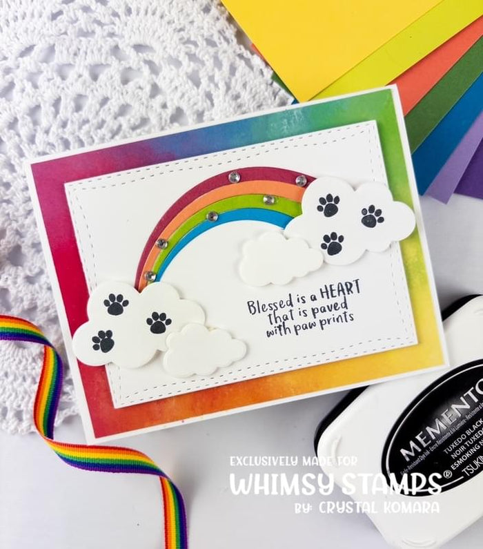 Array of Rainbows Die Set - Whimsy Stamps