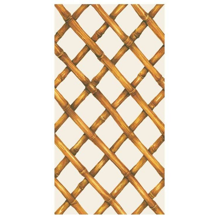 Bamboo Lattice Paper Guest Napkin - The Preppy Bunny