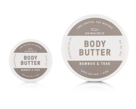 Bamboo & Teak Travel Size Body Butter (2oz) - The Preppy Bunny