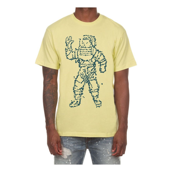 Yellow BBC Wax Astro Particles Short Sleeve Tee Shirt with BBC Logo