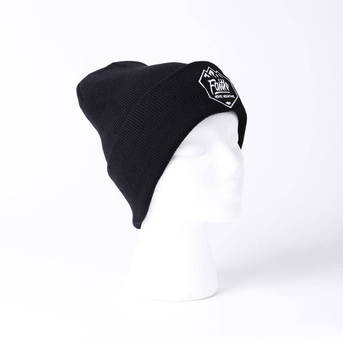 Beanie Black Faith Moves Mountains