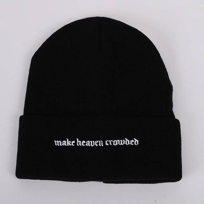 Beanie Black Make Heaven Crowded