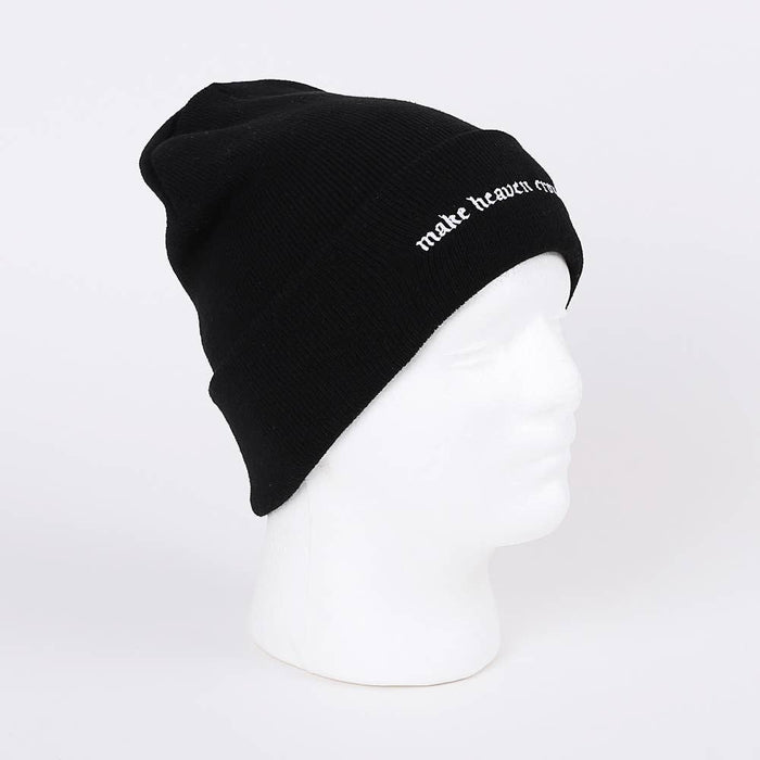 Beanie Black Make Heaven Crowded