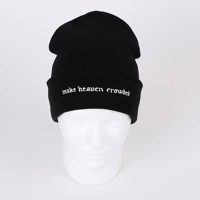 Beanie Black Make Heaven Crowded