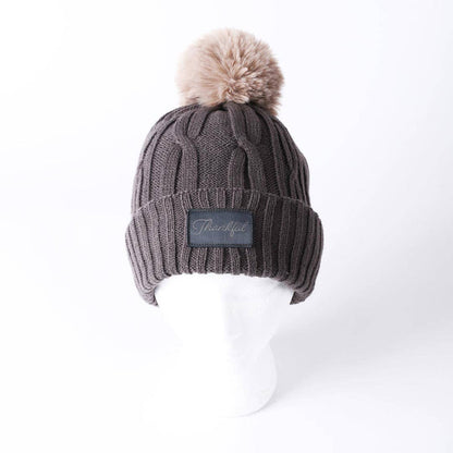 Beanie Grey Thankful
