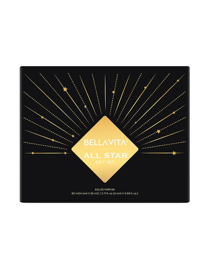 Bellavita All Star Gift Set For Man (4 x 20ml)