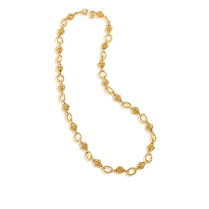 Berry and Bead Chain, 24in, Gold