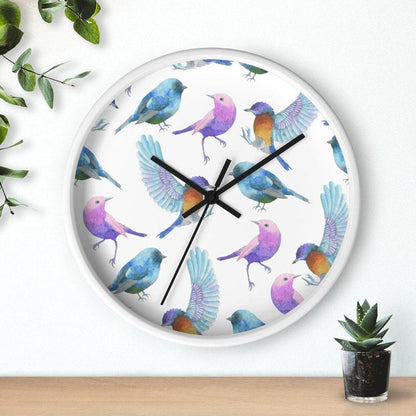 Modern Birds Wall Clock, Contemporary Wall Clock, Minimalist Wall Clock, Modern Wall Clocks