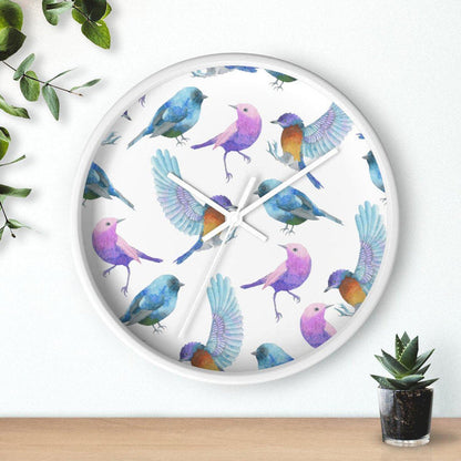 Modern Birds Wall Clock, Contemporary Wall Clock, Minimalist Wall Clock, Modern Wall Clocks