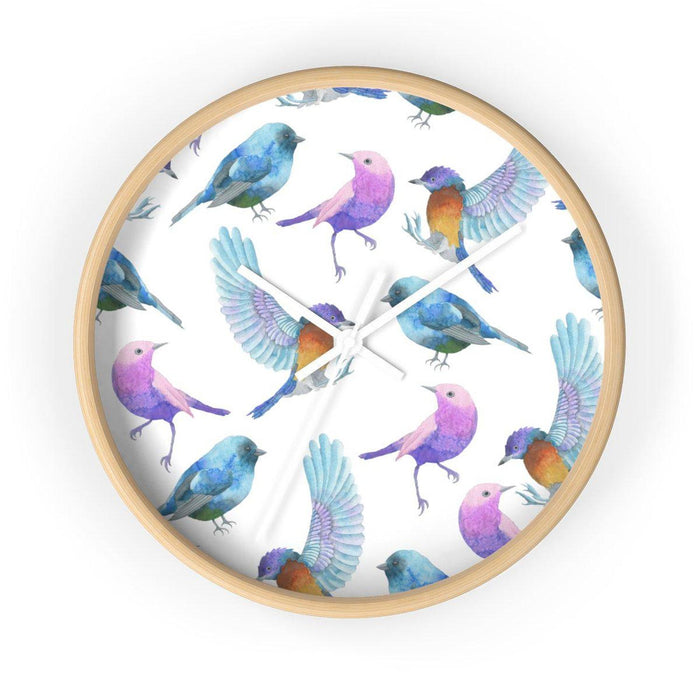 Modern Birds Wall Clock, Contemporary Wall Clock, Minimalist Wall Clock, Modern Wall Clocks
