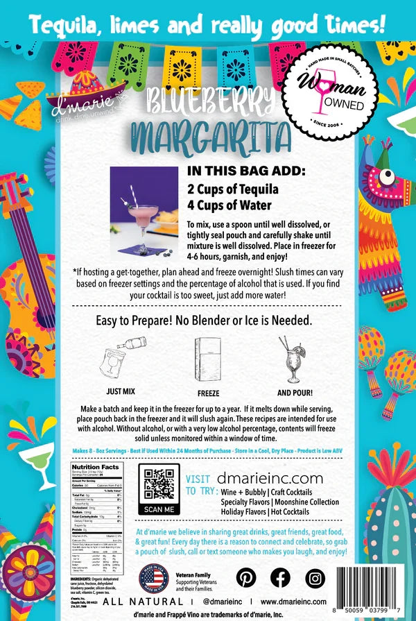 Blueberry Margarita Slush Mix