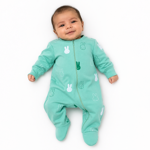 Bunnies Romper _Zipper Winter Winter