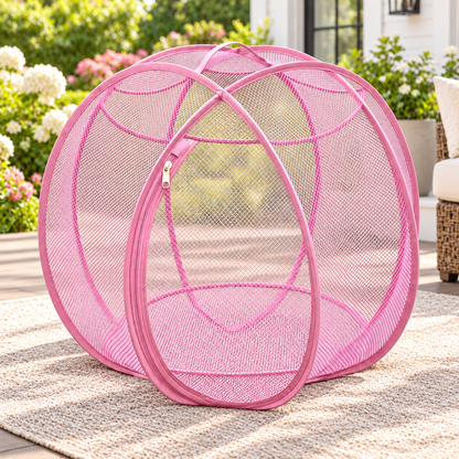Portable Enclosed Cat Play House