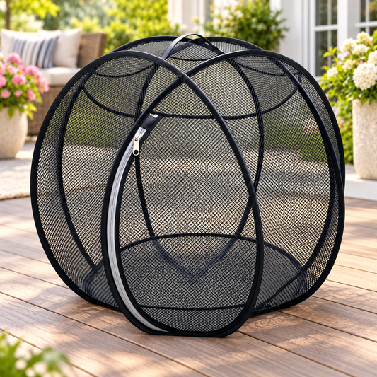 Portable Enclosed Cat Play House