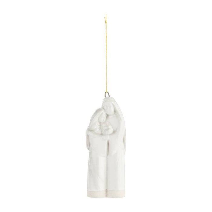 Ceramic Holy Family Ornament