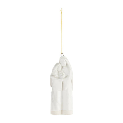 Ceramic Holy Family Ornament
