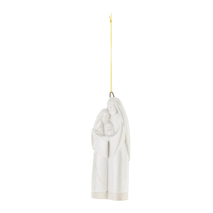 Ceramic Holy Family Ornament