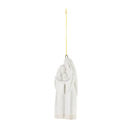 Ceramic Holy Family Ornament