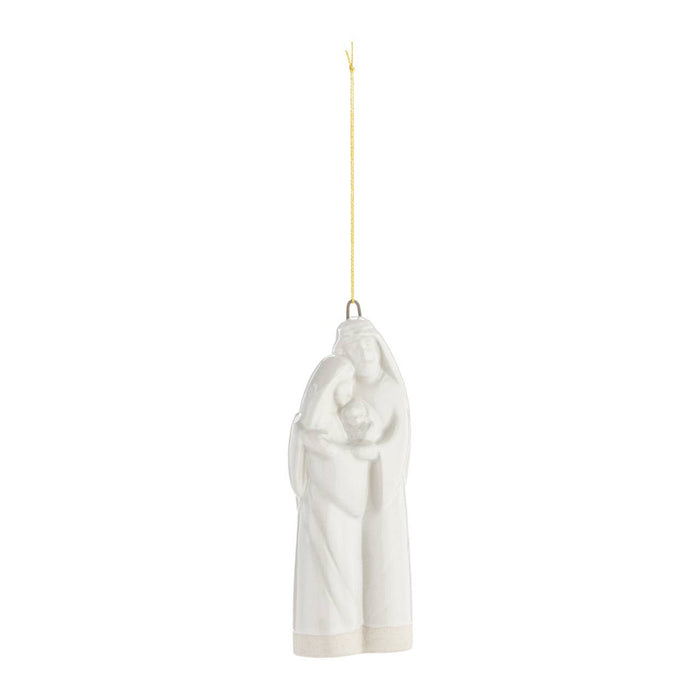 Ceramic Holy Family Ornament