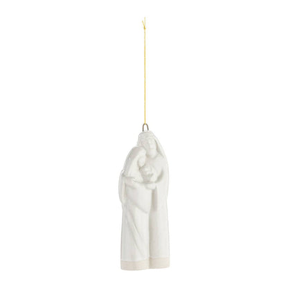 Ceramic Holy Family Ornament