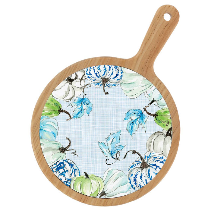 Chinoiserie Pumpkin Bamboo Cheese Board