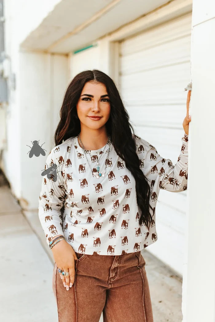 Cream Of The Crop Lil Calves Graphic Shirt - Deer Creek Mercantile