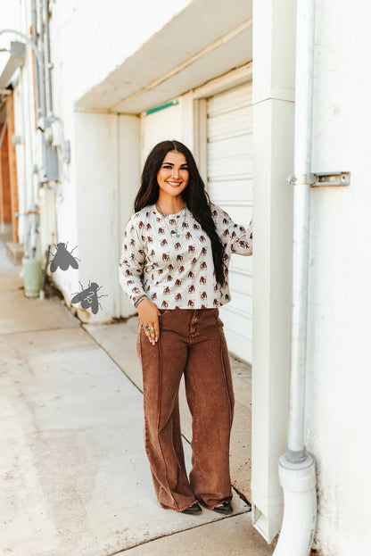 Cream Of The Crop Lil Calves Graphic Shirt - Deer Creek Mercantile