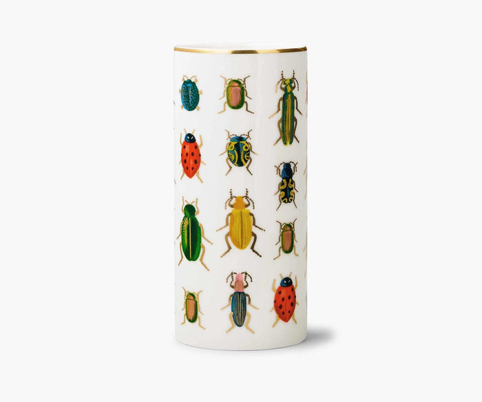 Beetles & Bugs Porcelain Vase - The Preppy Bunny