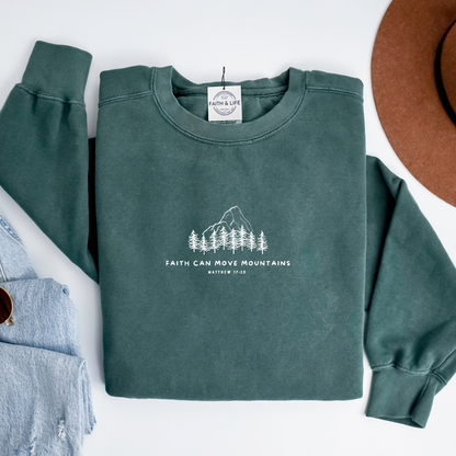 Custom BULK ORDER - Heavyweight Pigment Dyed Crewneck Sweatshirt (Minimum 3 Opening Order)