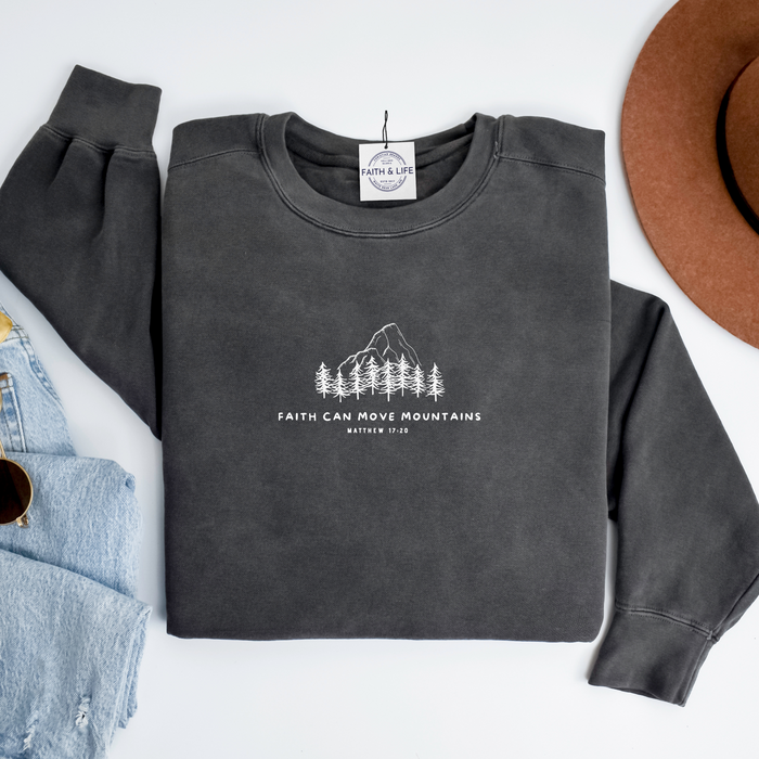 Custom BULK ORDER - Heavyweight Pigment Dyed Crewneck Sweatshirt (Minimum 3 Opening Order)