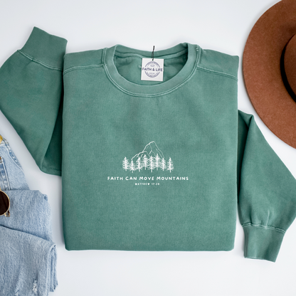 Custom BULK ORDER - Heavyweight Pigment Dyed Crewneck Sweatshirt (Minimum 3 Opening Order)