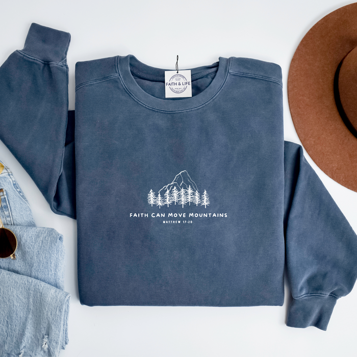 Custom BULK ORDER - Heavyweight Pigment Dyed Crewneck Sweatshirt (Minimum 3 Opening Order)