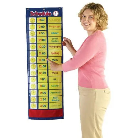 Daily Schedule Pocket Chart