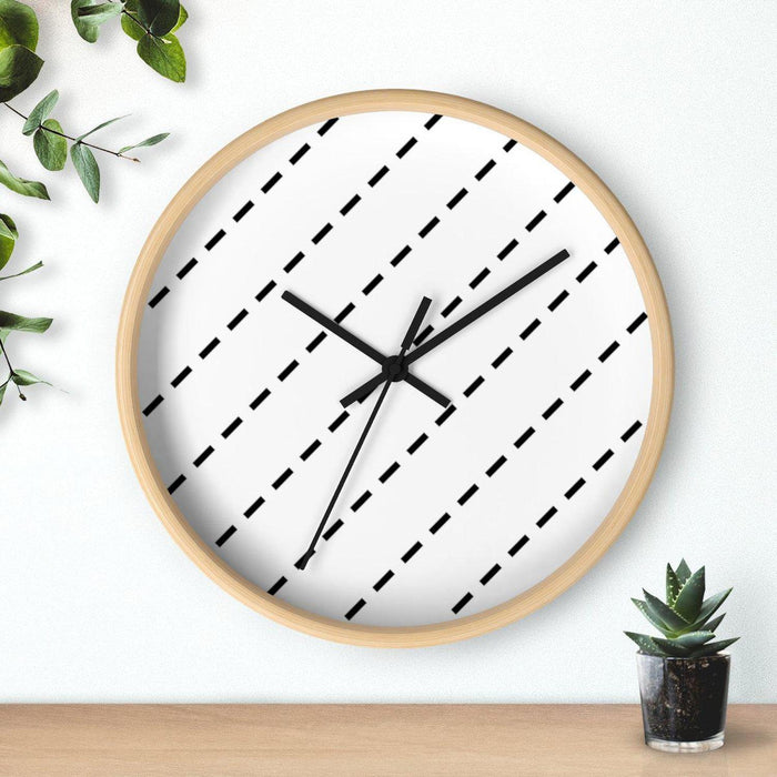 Dash Modern Wall Clock, Contemporary Wall Clock, Minimalist Wall Clock, Modern Wall Clocks