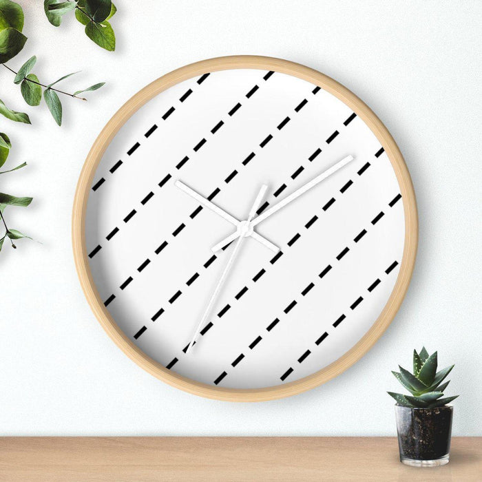 Dash Modern Wall Clock, Contemporary Wall Clock, Minimalist Wall Clock, Modern Wall Clocks