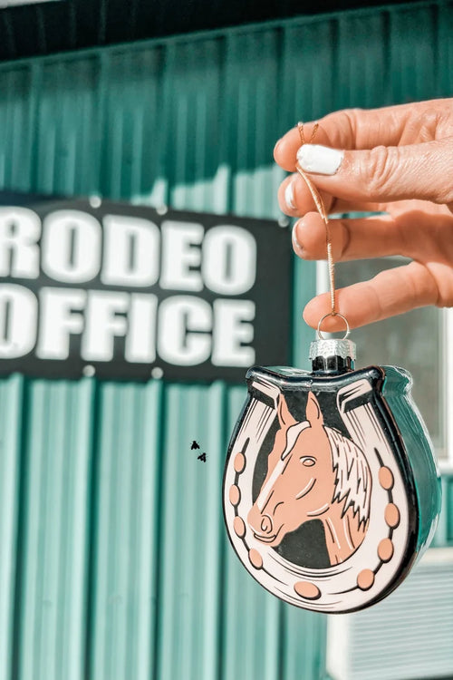 Deck The Stalls Horse Ornament - Deer Creek Mercantile