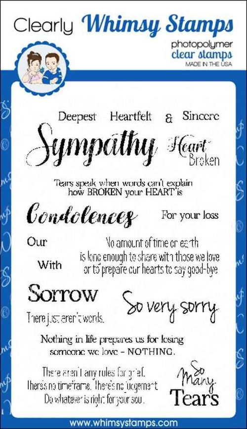Deepest Sympathy Clear Stamps