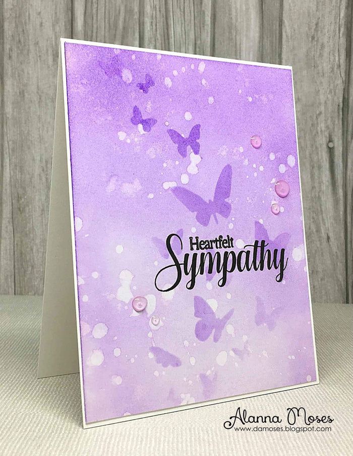 Deepest Sympathy Clear Stamps
