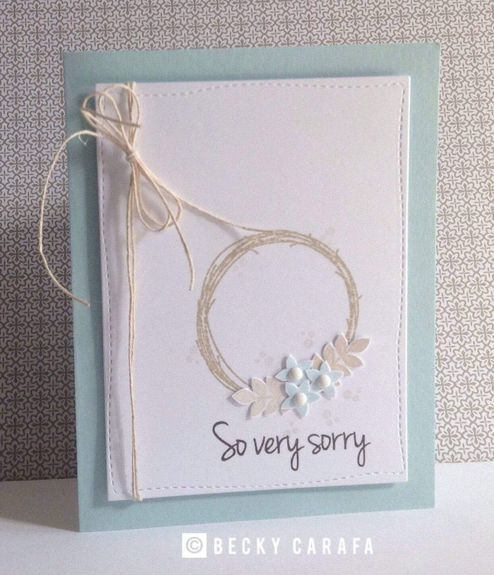Deepest Sympathy Clear Stamps - Whimsy Stamps